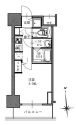 S-RESIDENCE南堀江の物件間取画像